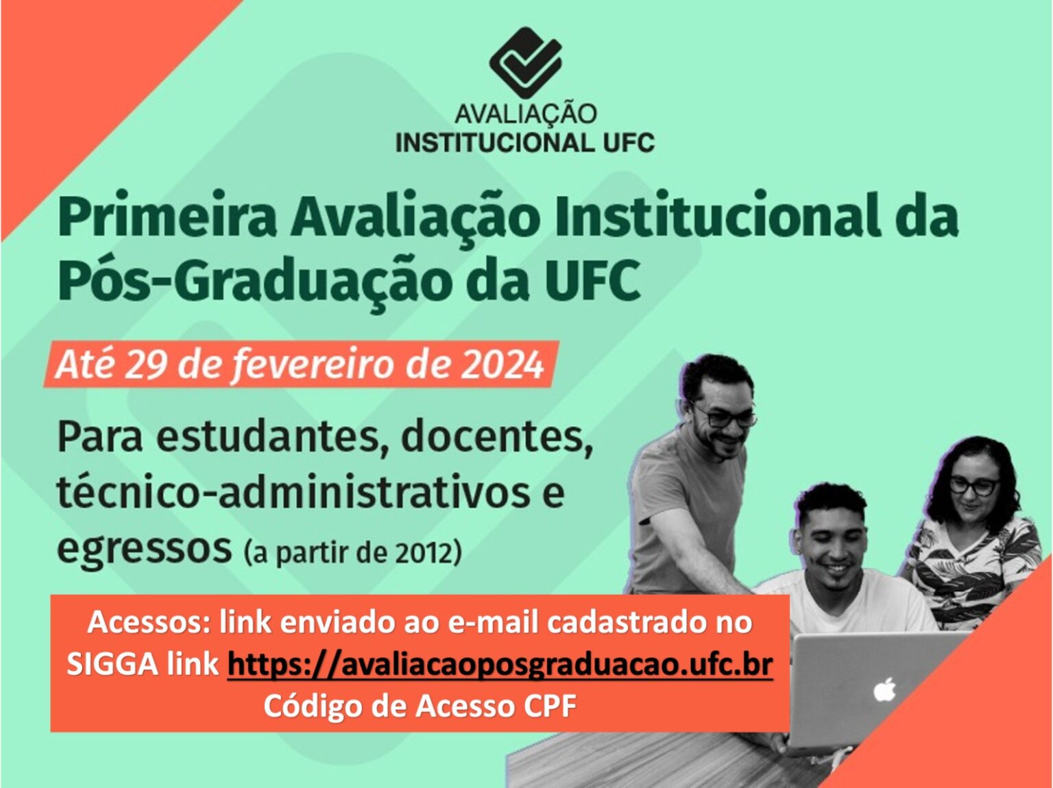 Primeira Avaliação Institucional da Pós-graduação da UFC – Programa de ...